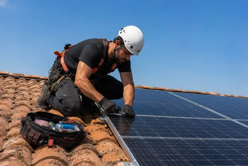 Maintenance et monitoring de panneaux solaires à Servon-sur-Vilaine