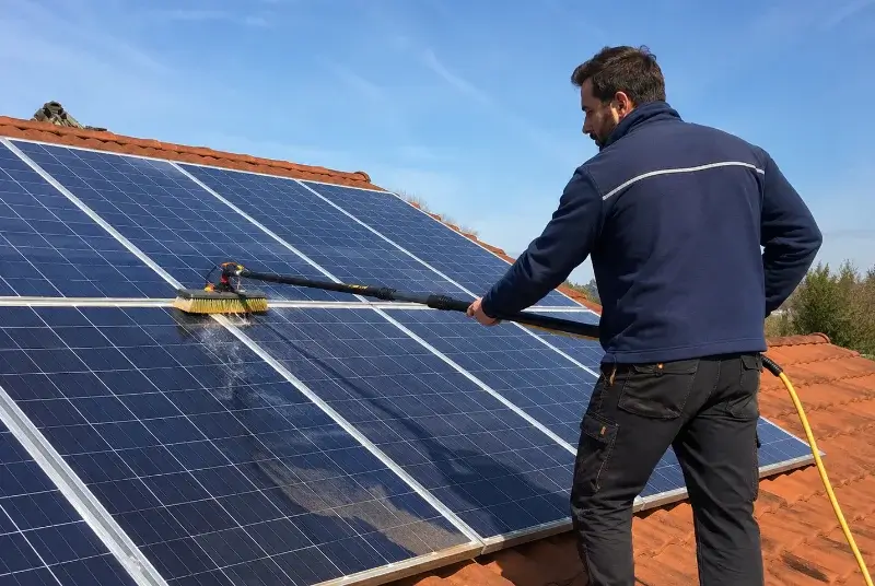 Nettoyage et entretien de panneaux solaires à Servon-sur-Vilaine